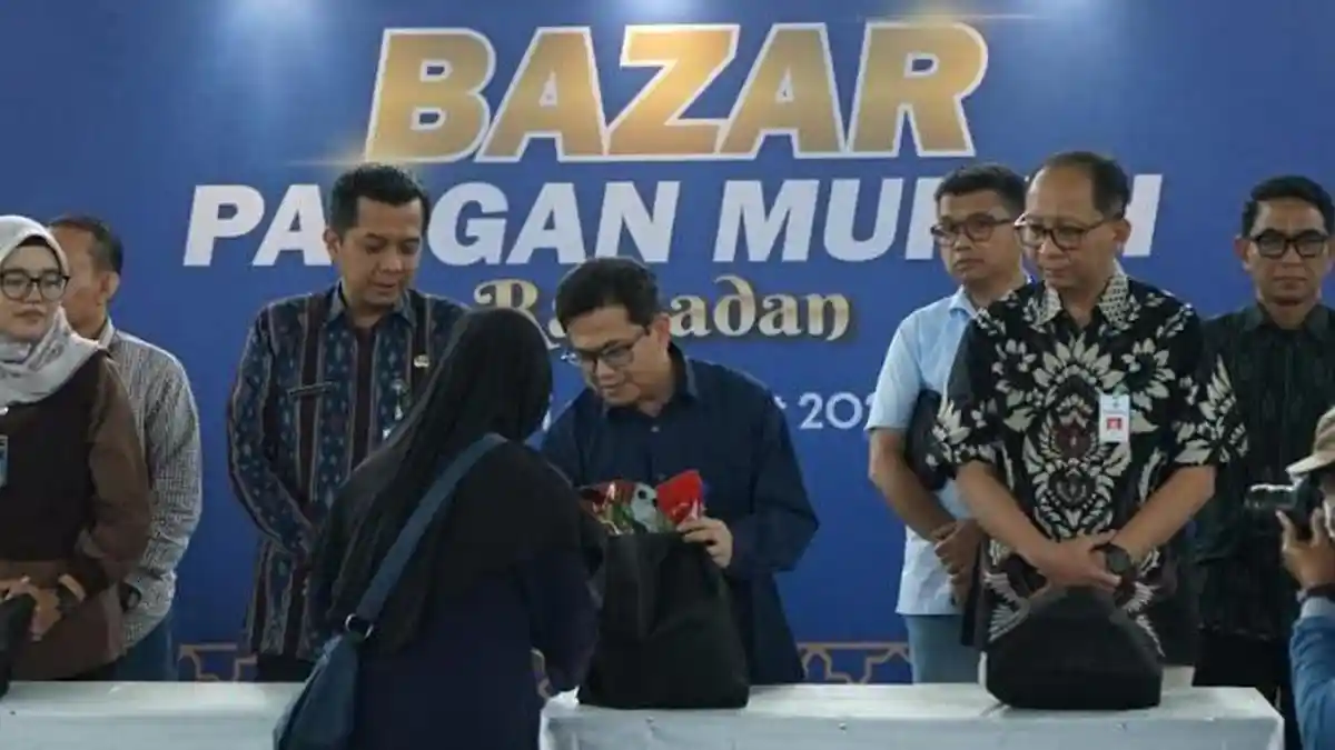 Bazar Pangan Murah Ramadan 2025 di Kota Kediri, Ada 1.500 Paket Sembako Murah