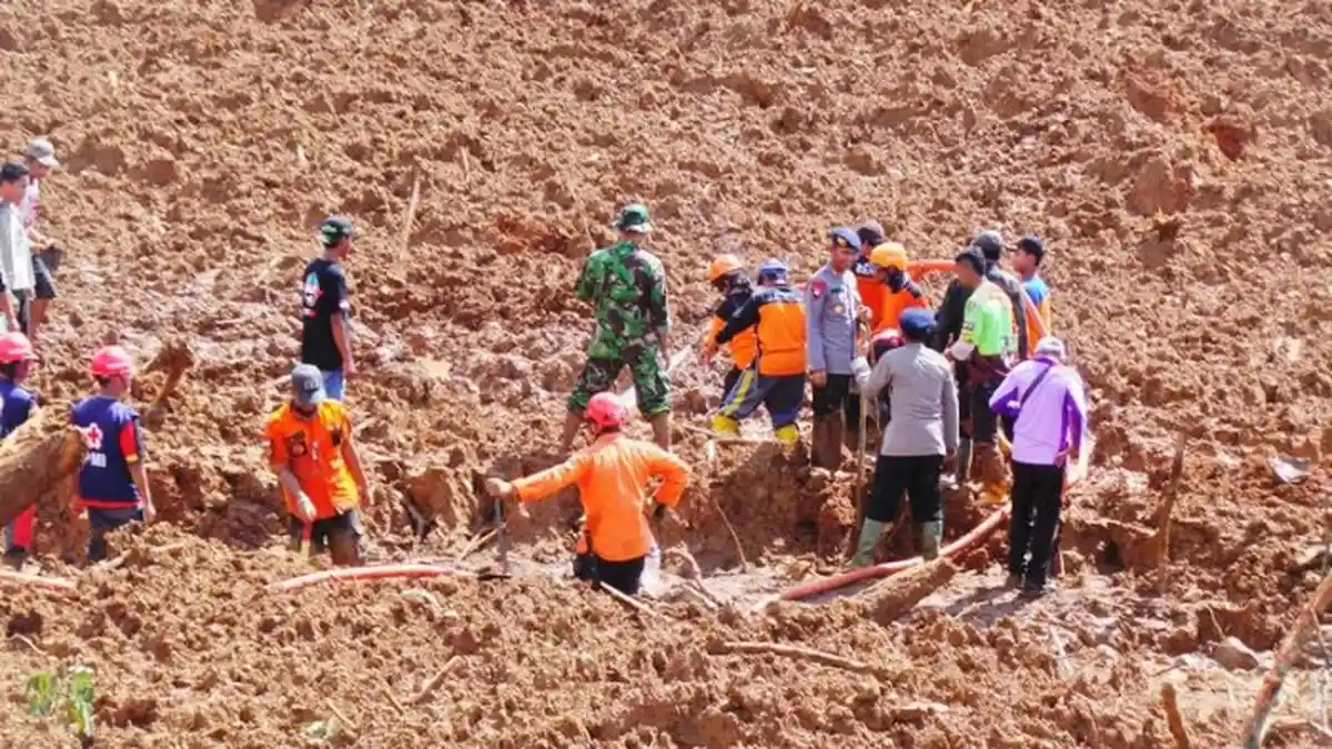 Dua Jasad Ditemukan, Korban Tewas Longsor Brebes Jadi Tujuh, Ini Identitasnya