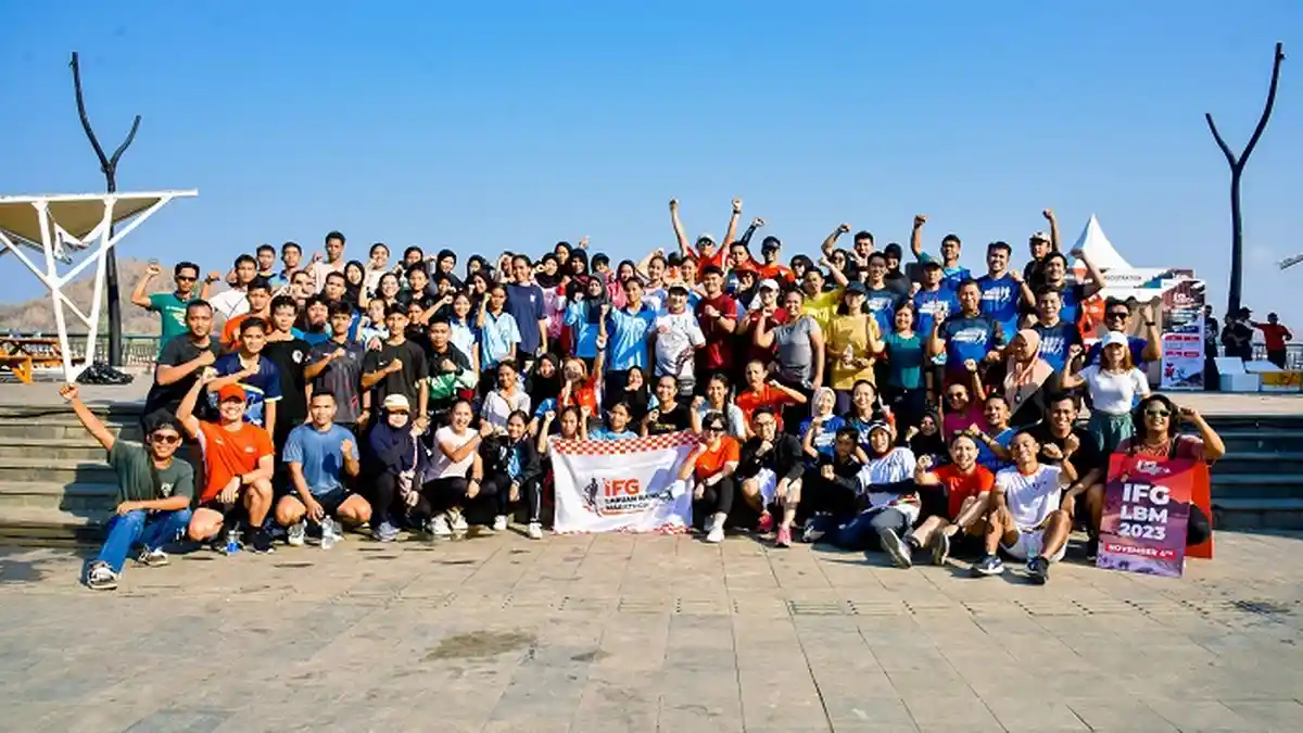 IFG Labuan Bajo Marathon 2023 Dongkrak Ekonomi Pariwisata