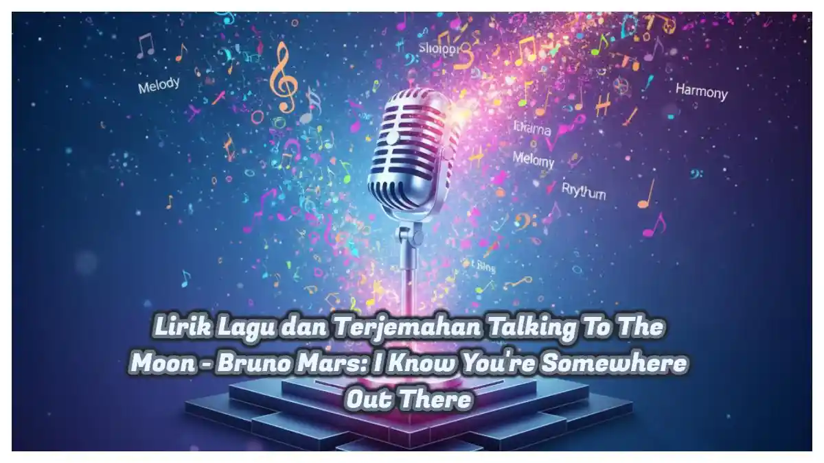 Talking To The Moon - Bruno Mars, Lirik Lagu dan Artinya dalam Bahasa Indonesia