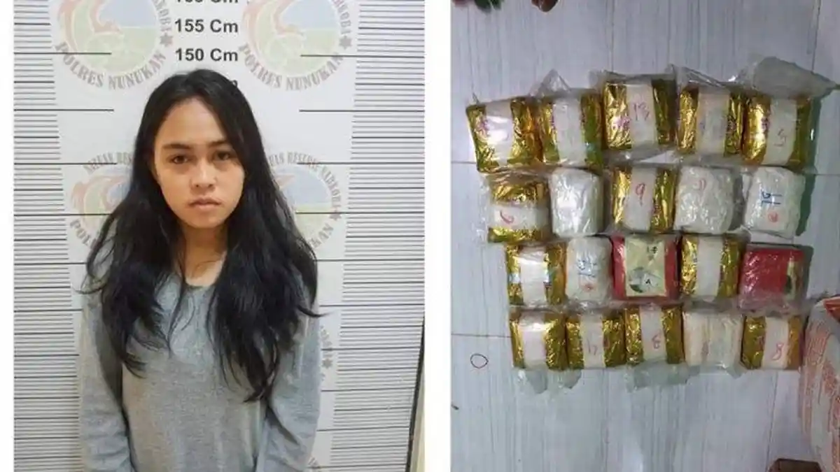 Ketagihan Dapat Upah Rp 20 Juta, Mahasiswi Asal Makassar Ini Jadi Kurir Sabu Internasional