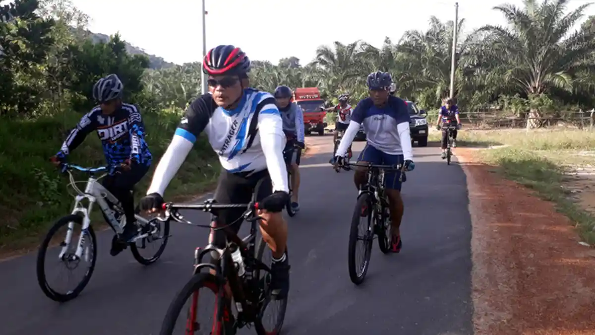 Lepas Istiono ke Mabes Polri, Kapolda Babel Gowes Bareng