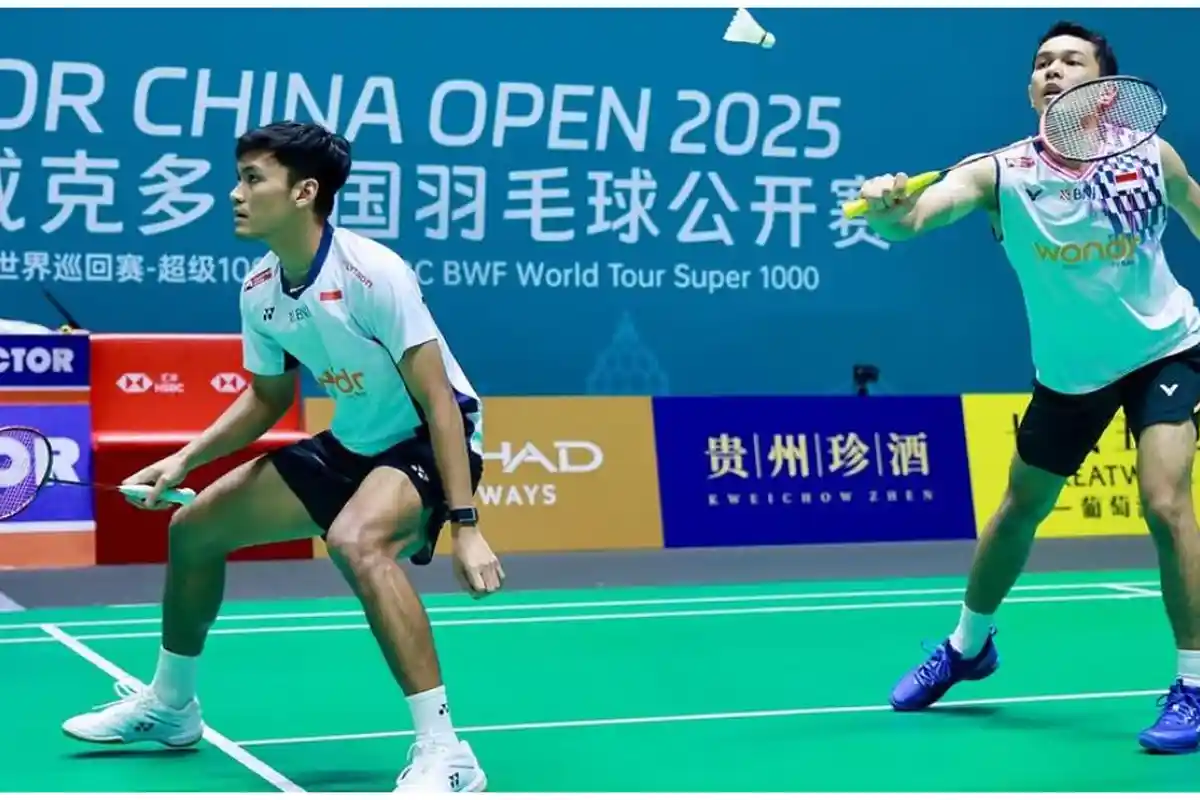 3 Fakta Fajar/Fikri Juara China Open 2025, Tak Pernah Main Rubber Gim