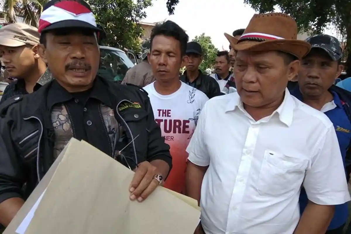 Longmarch ke UIN, Warga Way Dadi Ingin Temui Menko Maritim