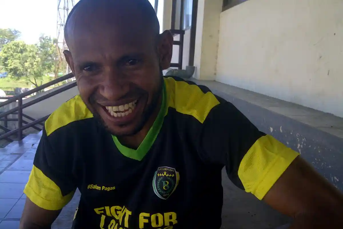 Elie Mulai Temukan Permainan Bersama Anak Lampung