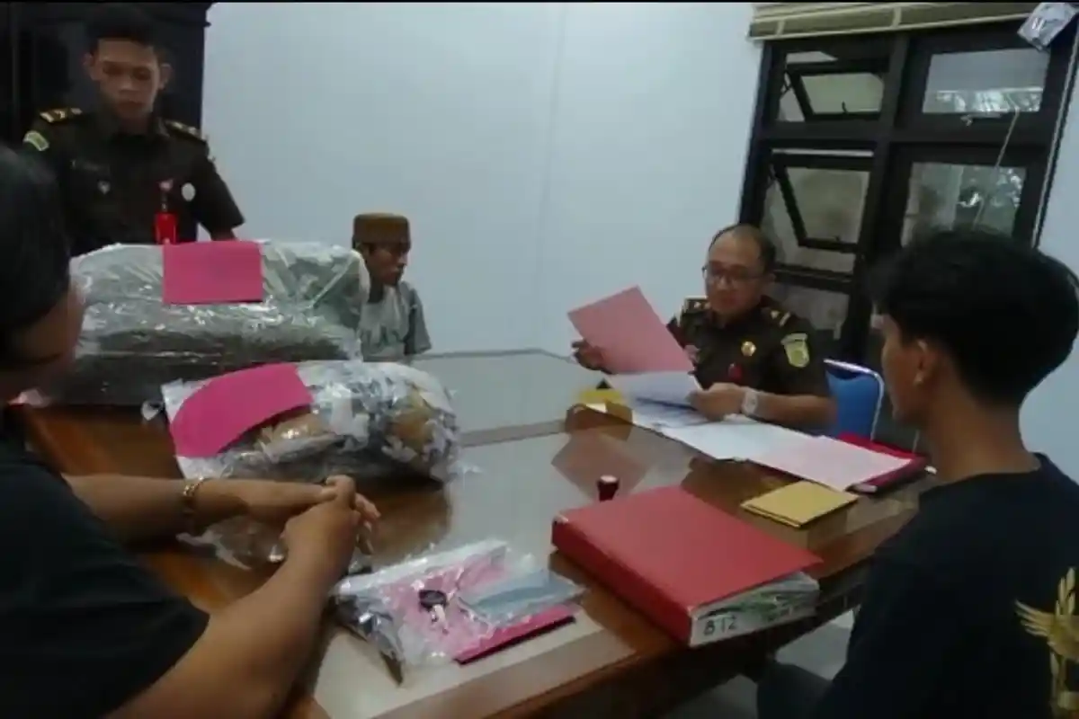 Berkas Perkara Penyelundupan Ganja 7 Kg Dilimpahkan ke PN Kepahiang, Jaksa Tunggu Jadwal Sidang