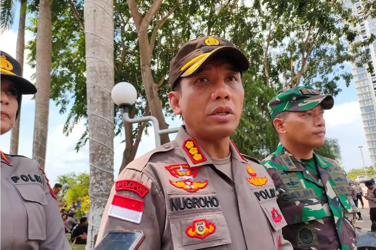 Dandim 0316 Terkena Lemparan Batu Ditengah Aksi Unjukrasa Warga Rempang Galang