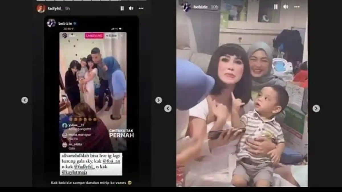 Bertemu Wanita Mirip Vanessa Angel, Ekspresi Gala Sky Jadi Sorotan, Ini Kata Adik Bibi Ardiansyah