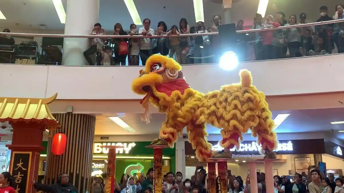 Sambut Imlek, Mal Ciputra Jakarta Gelar Event Shanghai Broadway: Aksi Barongsai Hingga Wayang Potehi