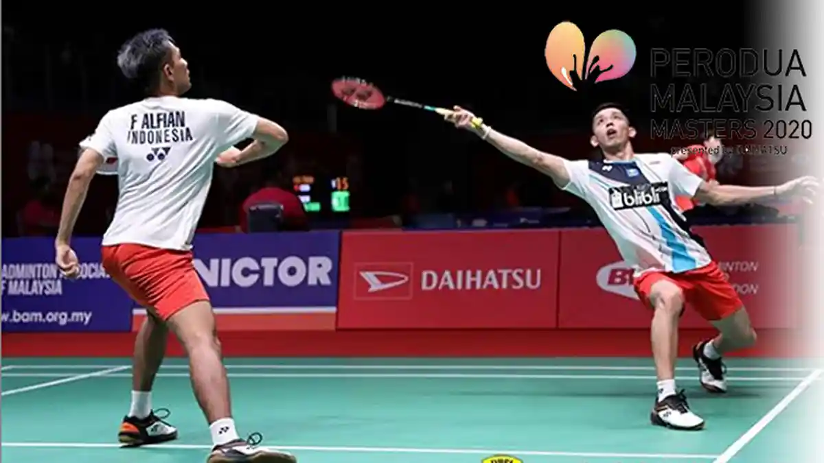 UPDATE Hasil Malaysia Masters 2020 Terkini | Drama Rubber Gim Derby Indonesia, Marcus/Kevin Tumbang
