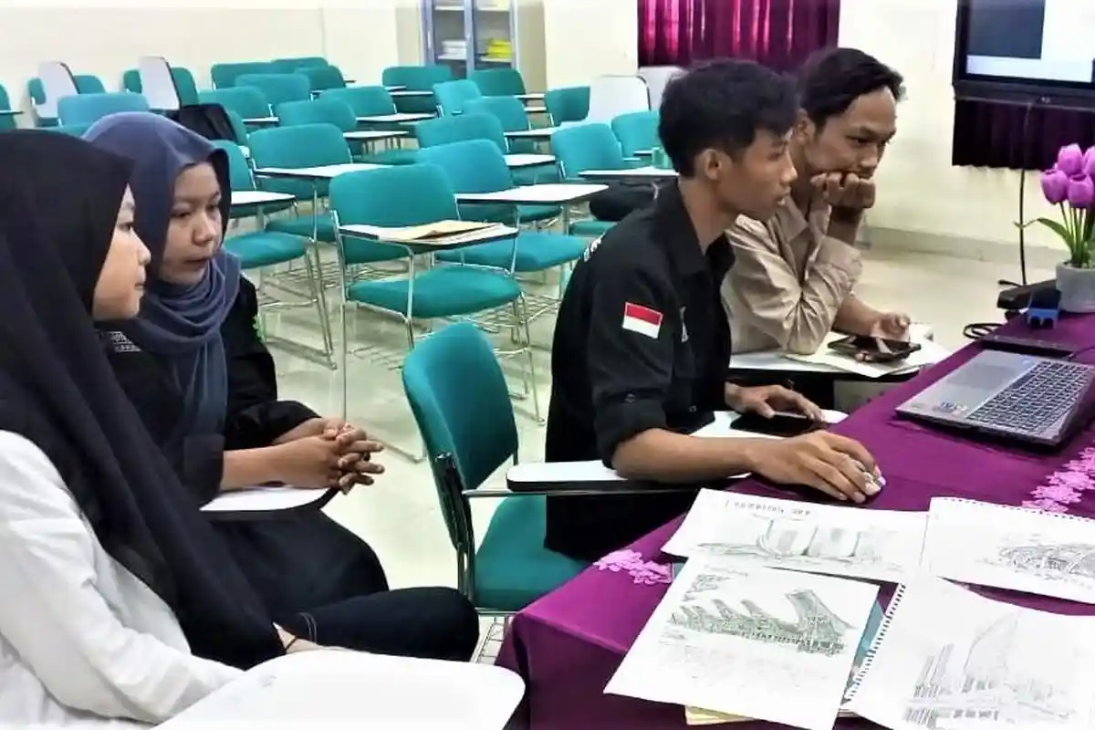 Lima Mahasiswa UIN Saizu Ikuti Kompetisi Nasional Bidang Arsitektur dan Teknik Sipil