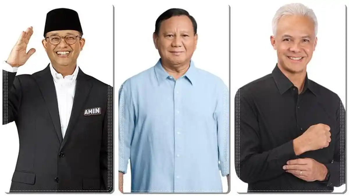 7 Hasil Survei Elektabilitas 3 Capres di Pilpres 2024, Akankah Berlangsung 1 Putaran?