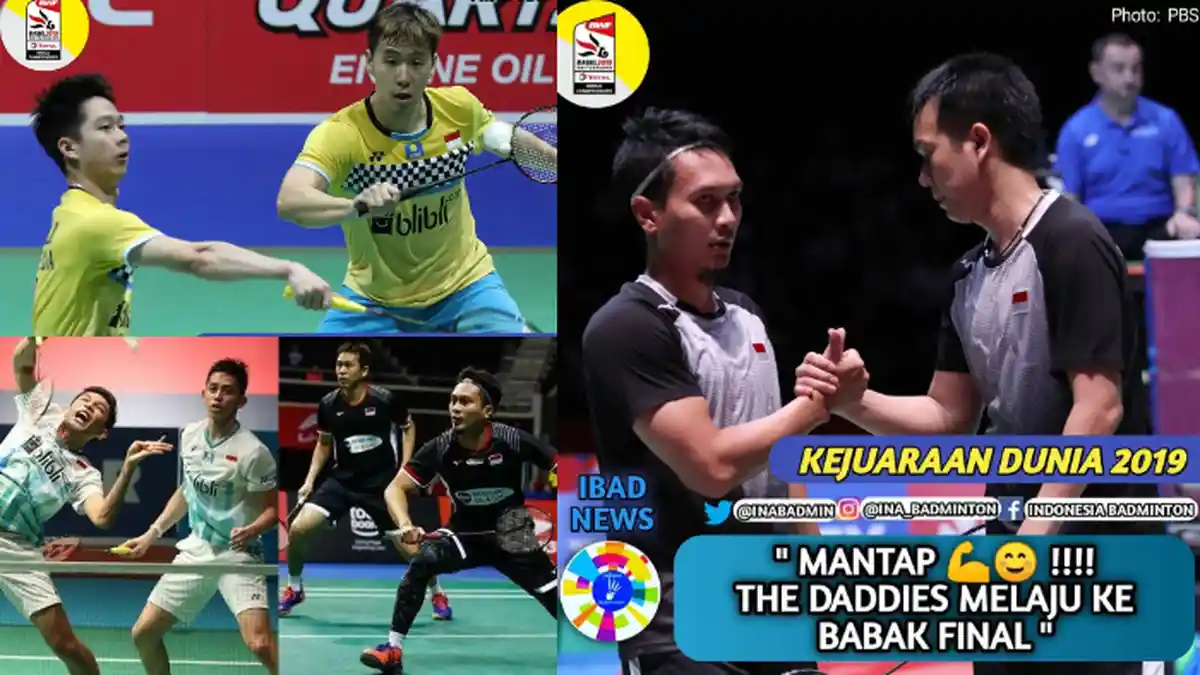 Tembus Final, Ahsan/Hendra Wakil Indonesia di BWF World Championship 2019, Bakal Hadapi Jepang