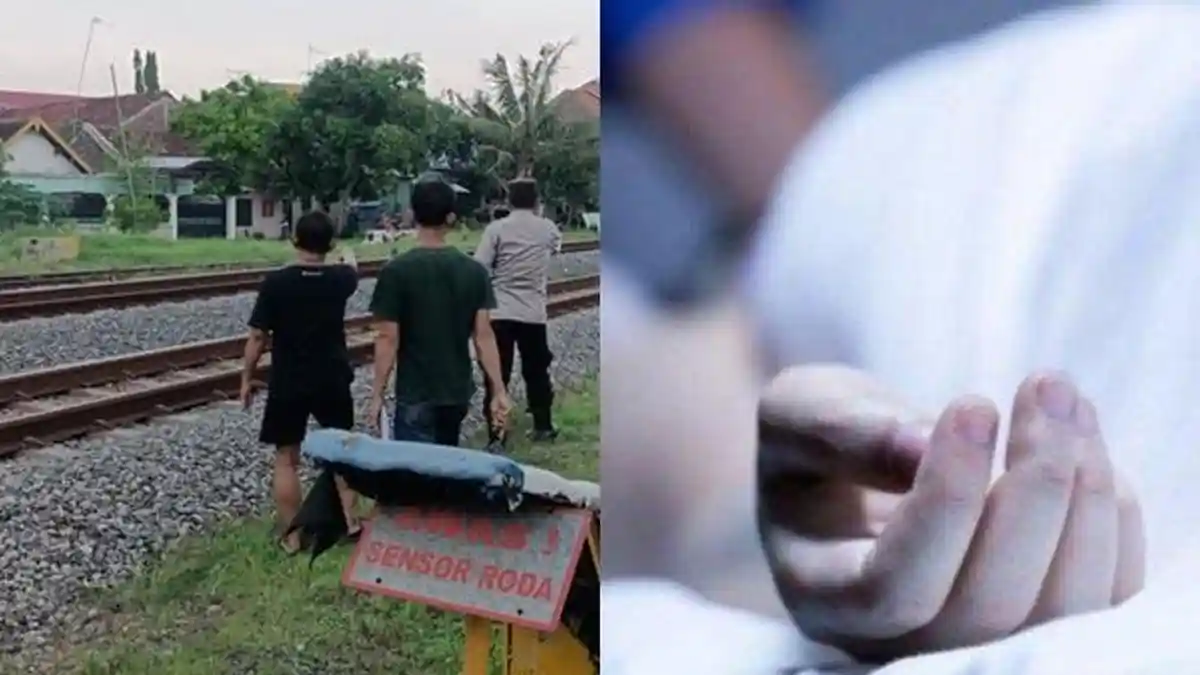 Kecelakaan Maut, Seorang Wanita Tewas, Hendak Menyeberangi Rel Lalu Tertabrak Kereta Api