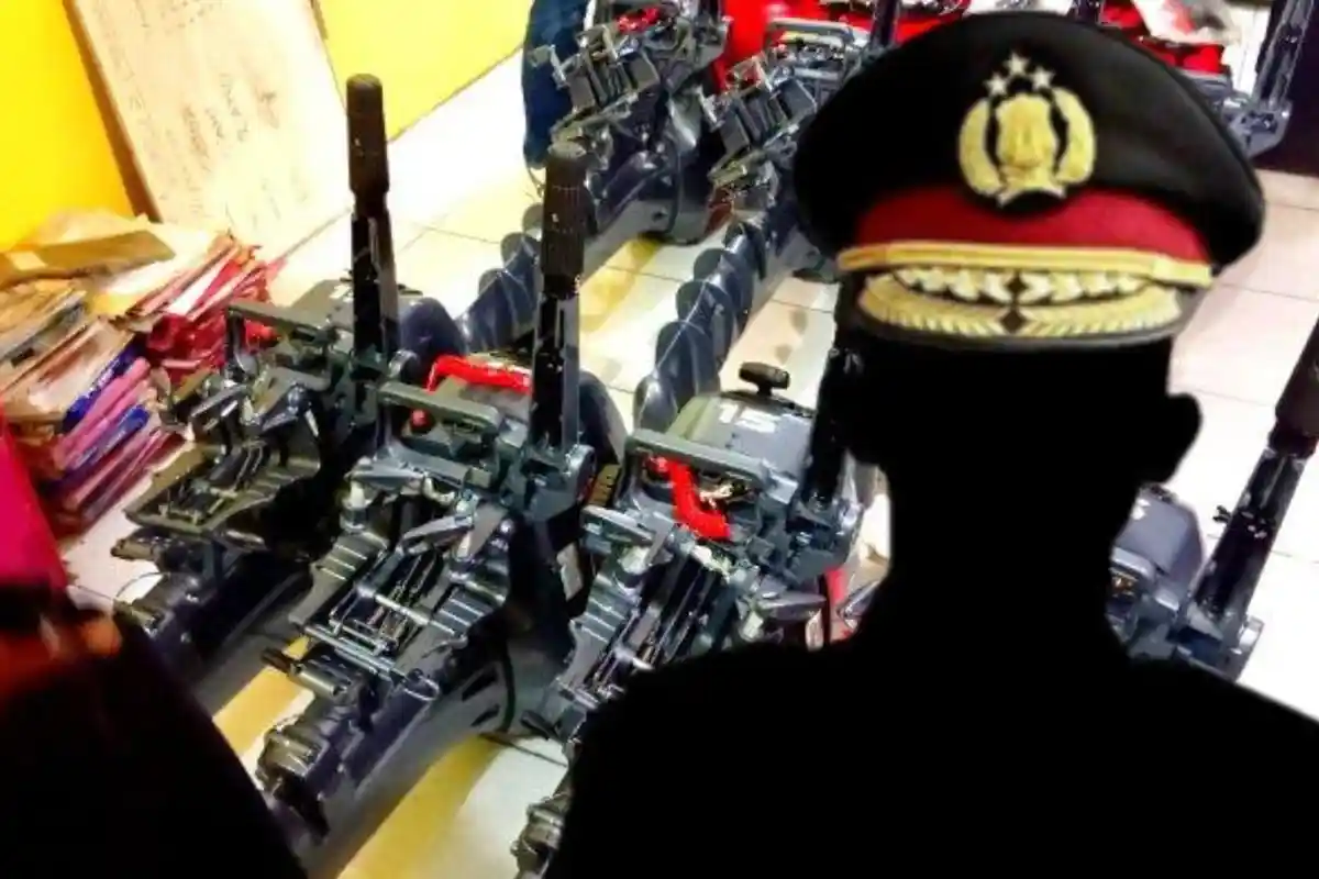 Oknum Polisi di Sorong Terlibat Komplotan Maling Mesing Tempel, Terekam CCTV, Langsung PTDH