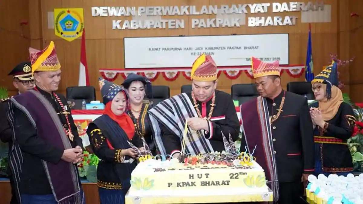Sidang Paripurna Istimewa DPRD Hari Jadi ke-22 Kabupaten Pakpak Bharat