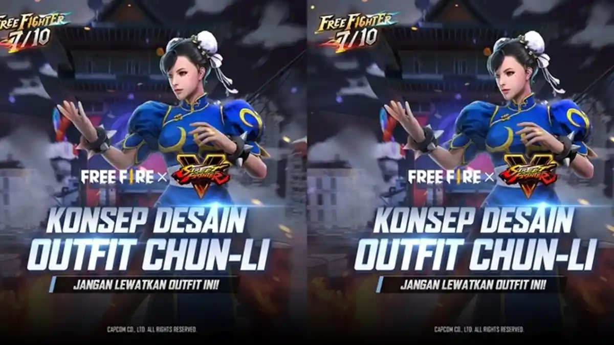 UPDATE Kode Redeem FF 5 Juli 2021: Klaim Sekarang dan Dapatkan Outfit Chun-Li Street Fighter, Gratis
