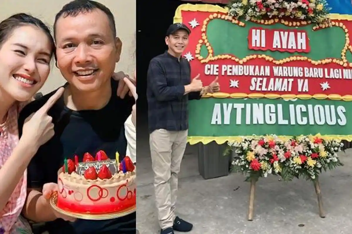 Abdul Rozak Makin Sukses Jadi Juragan Warung Makanan Betawi, Ayu Ting Ting Bangga Pencapaian Ayahnya