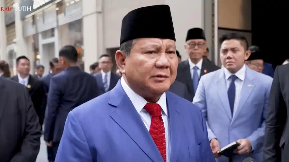 Reaksi Prabowo usai Pidatonya di Sidang Umum PBB Dipuji Donald Trump