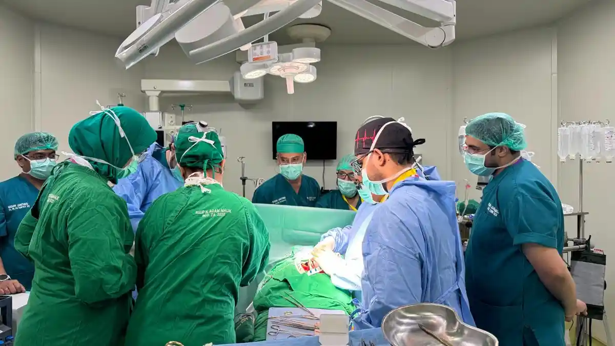 SEPEKAN, RS Adam Malik & King Salman Aid and Relief Center Berhasil Lakukan 10 Operasi Bedah Jantung