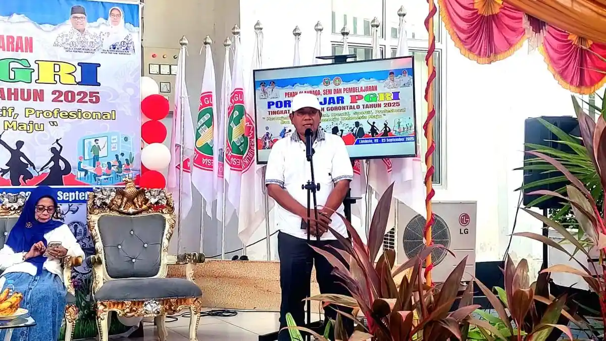 Plt Kadis Dikbud Gorontalo Sebut Porsenijar Jadi Ajang Cetak Guru Profesional dan Kreatif