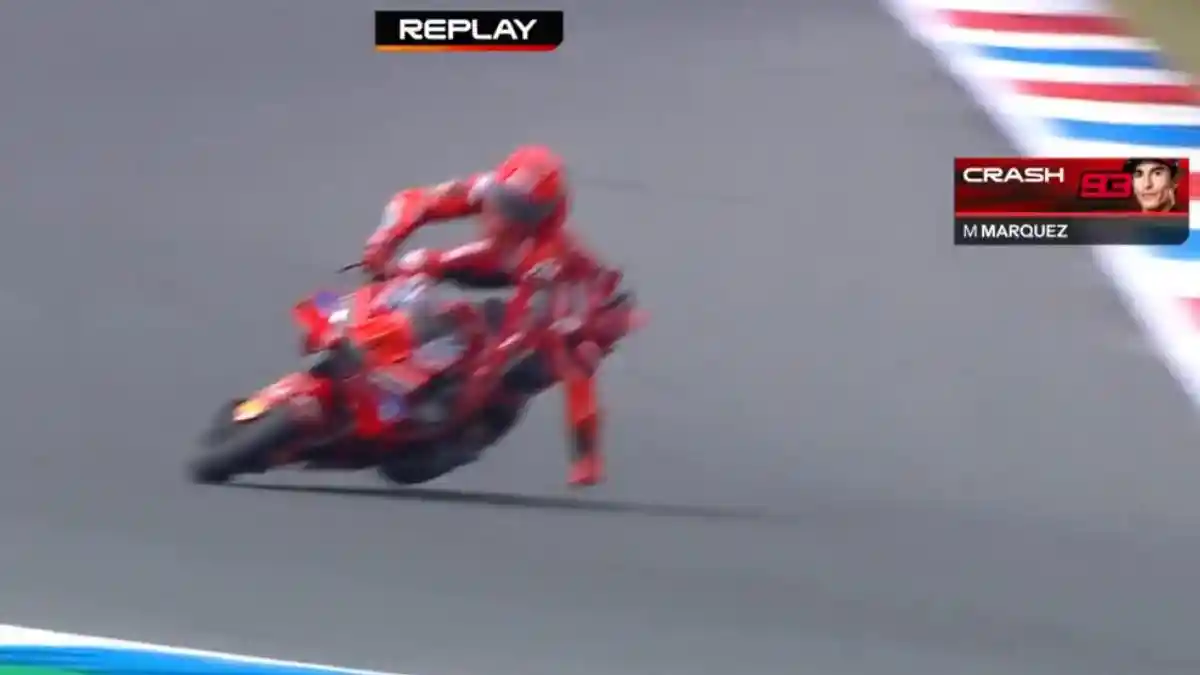 Kata Marquez 2 Kali Crash di Sesi Latihan MotoGP Belanda: Kerikil ...
