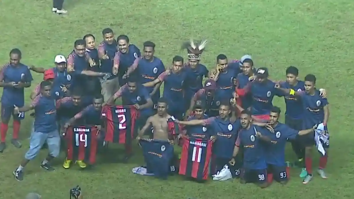 Hasil Akhir Persipura Vs Persib Bandung U-19, Dikartu Merah, Mutiara Hitam Juara !