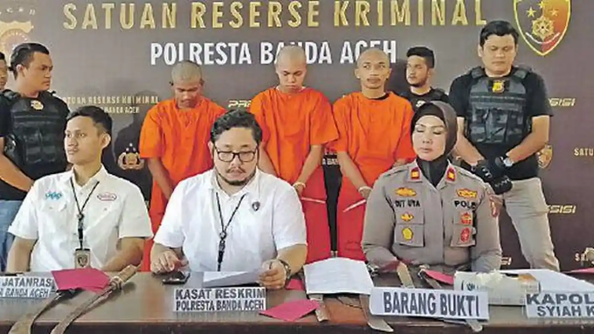 Polisi Mengamankan 6 Tersangka Terkait Kasus Pembacokan oleh Geng Motor