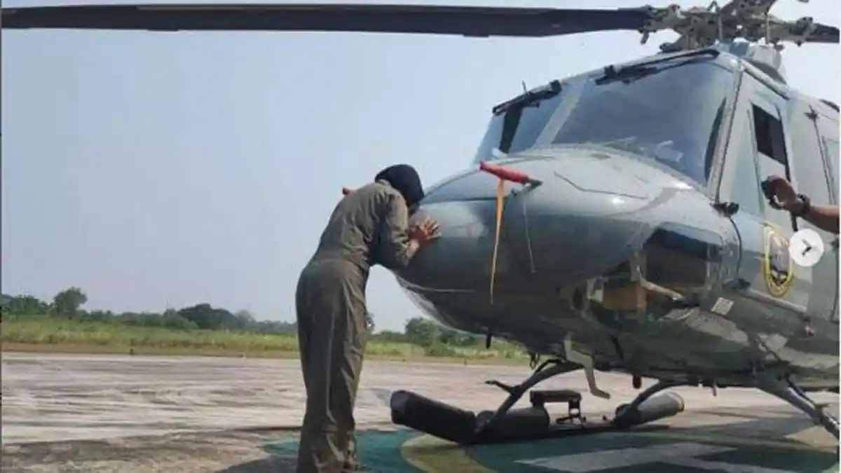 BIODATA Lettu Sri Utami yang Jadi Pilot Helikopter Wanita Pertama ...
