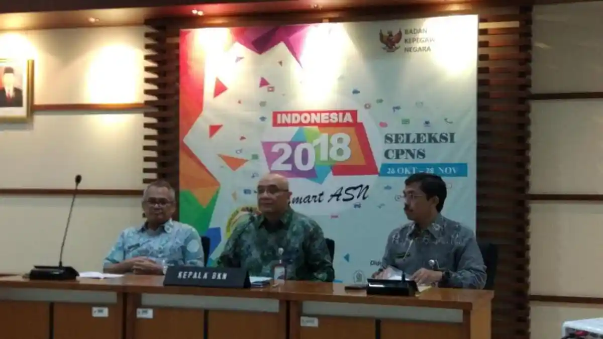 SKB CPNS 2018 Digelar Awal Desember 2018, BKN Kebut Verifikasi Hasil SKD