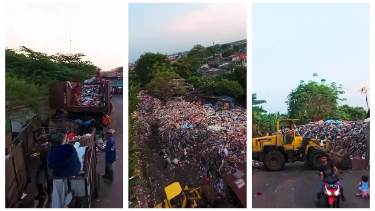 3 Pekan Dibiarkan, Gunungan Sampah di Penggilingan Jaktim Buat Warga Celaka