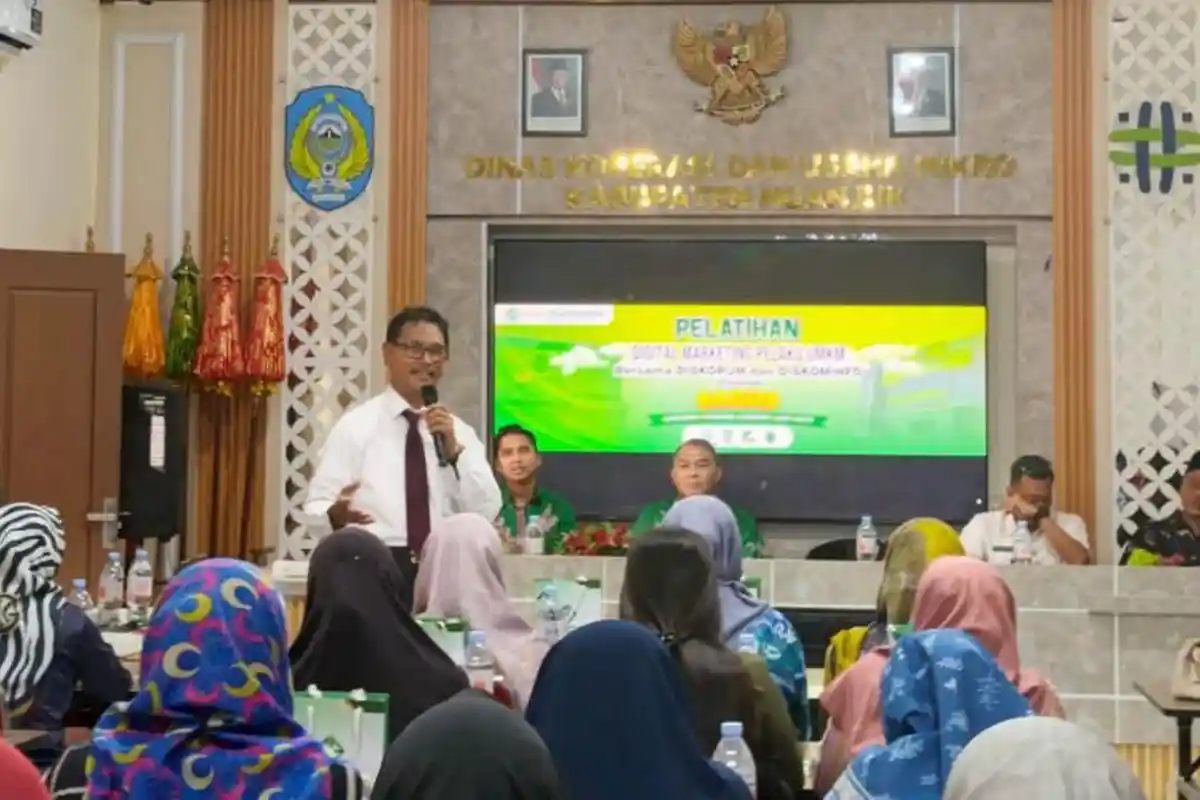 Perkuat Daya Saing, Pemkab Nganjuk Beri Pelatihan Digital Marketing Bagi UMKM