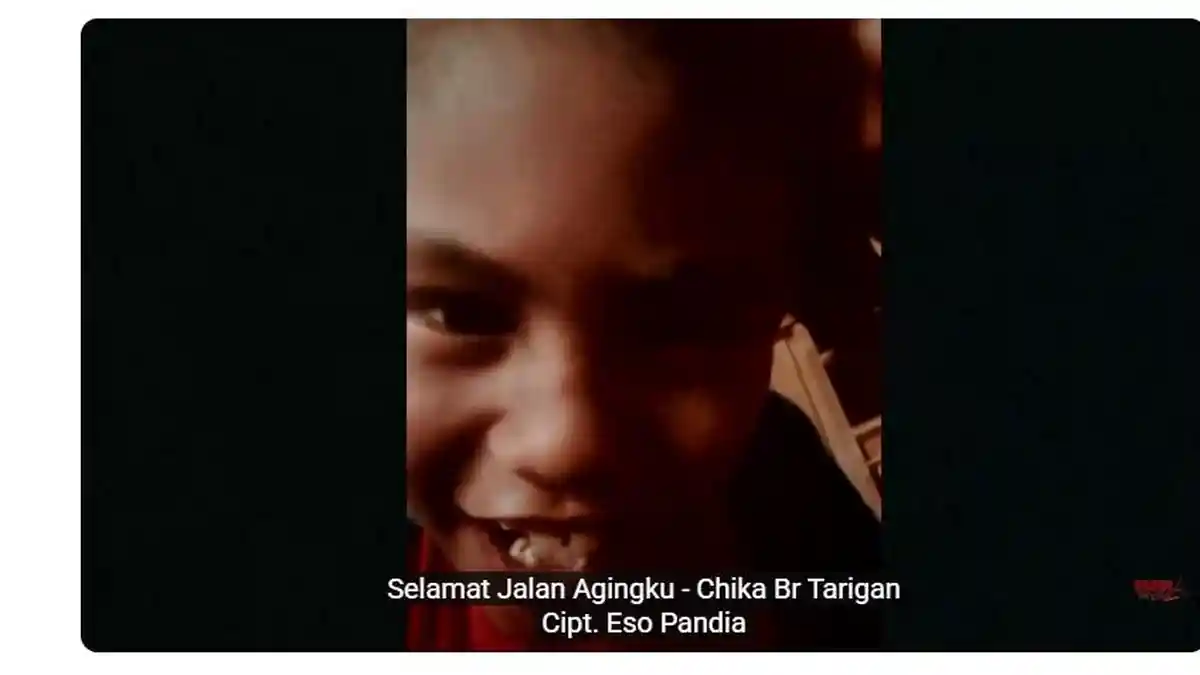 Lirik Lagu Karo Selamat Jalan Agingku yang Dipopulerkan oleh Chika Tarigan