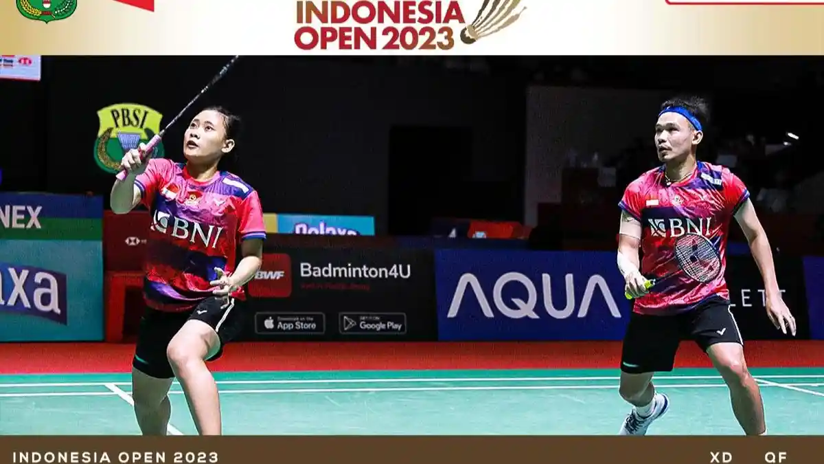 Hasil Indonesia Open 2023: Asa ke Semifinal Ambyar, Rinov/Pitha Dibekuk Unggulan Kedua dari Jepang