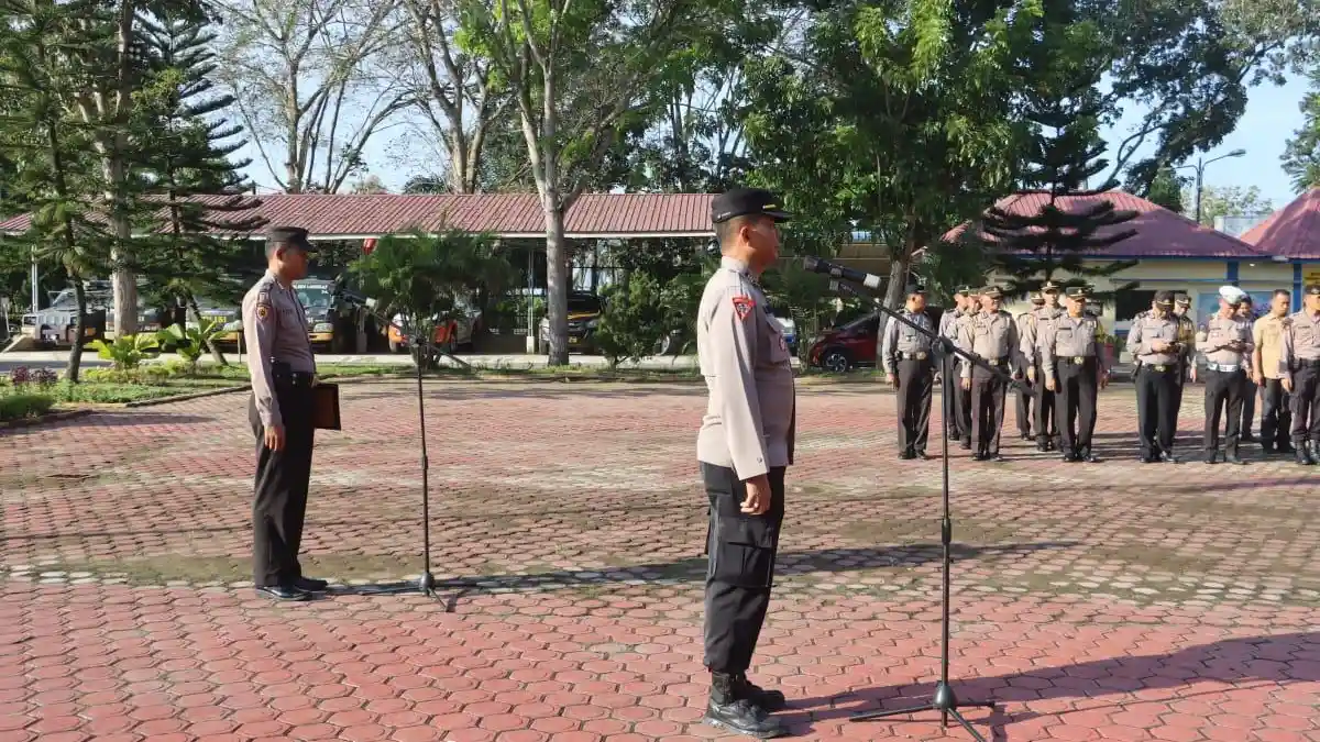 Pimpin Apel Cipta Harkamtibmas, Kabag Ops Polres Langkat: Cegah Semua Peluang Gangguan 