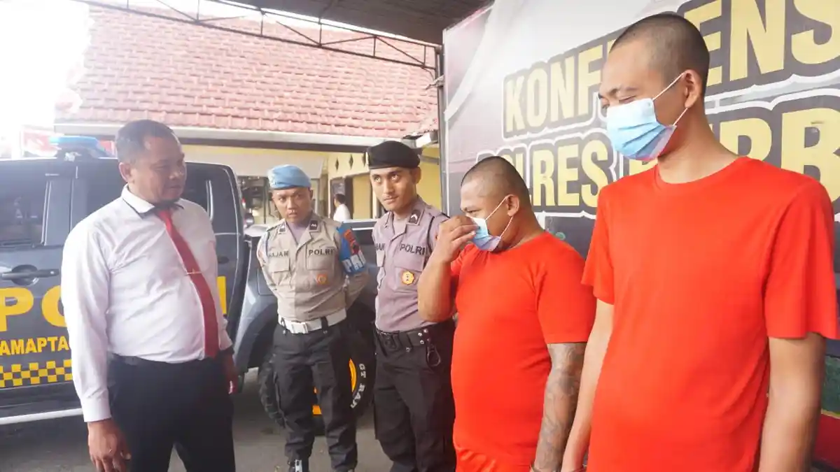 Dua Pengguna Sabu Diringkus Satresnarkoba Polres Purbalingga