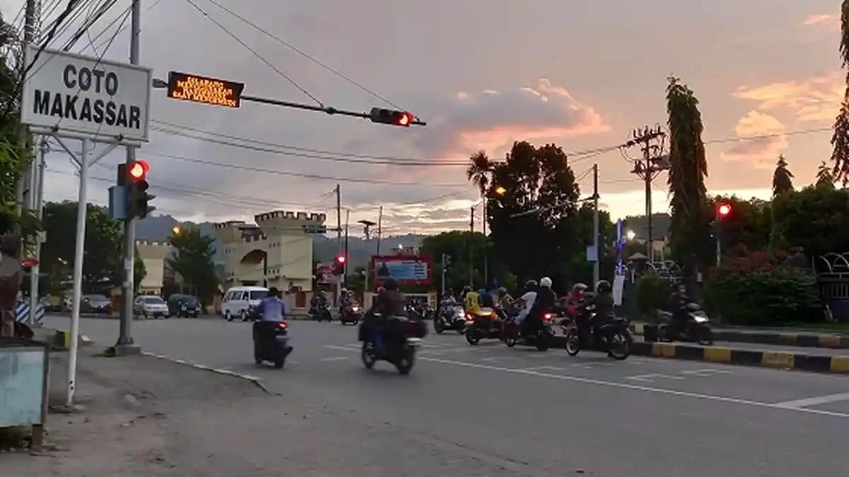 Cat Zebracros di 5 Lampu Merah di Abepura Tak Jelas, Sering Terjadi Kecelakaan