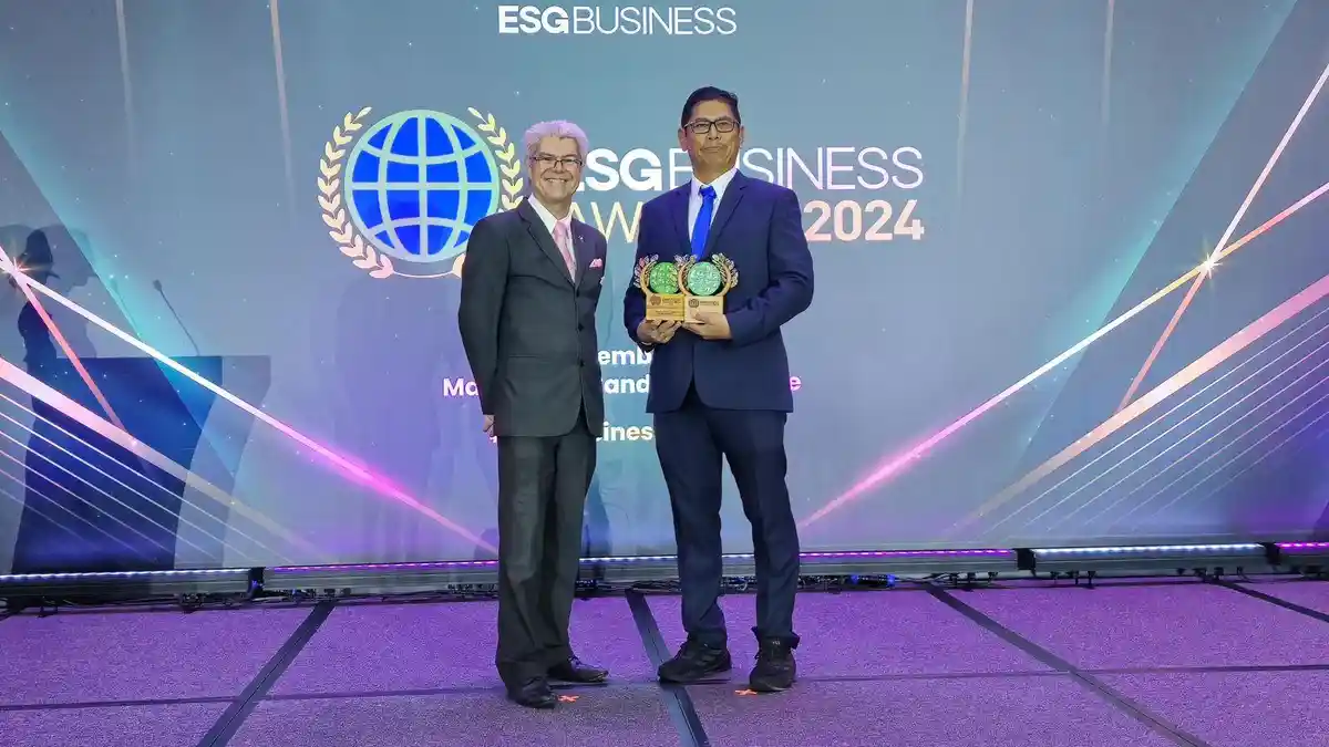 PLN Raih Dua Penghargaan Internasional dalam Ajang ESG Business Awards 2024 di Singapura