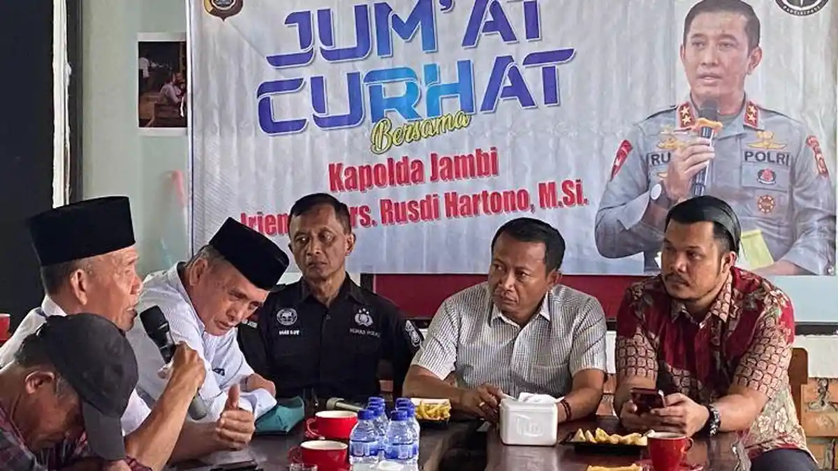Jumat Curhat di Buluran Kenali, Warga Sampaikan Keresahan Soal Maraknya Curanmor