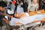 Korban Bentrok Tiba di RS Bhayangkara Polda Sumsel