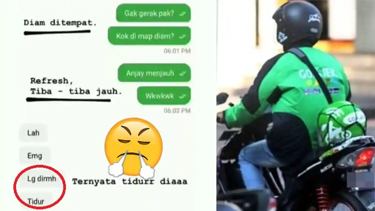 Viral, Curhat Penumpang Sudah Tunggu 30 Menit, Si Driver Ojol Malah Ngaku Lagi di Rumah Mau Tidur