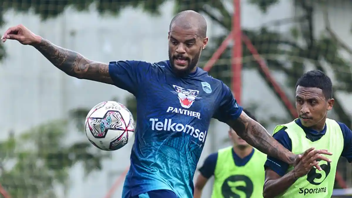 Persib Bandung vs Persita Tangerang, David da Silva Targetkan Kemenangan di Laga Debut