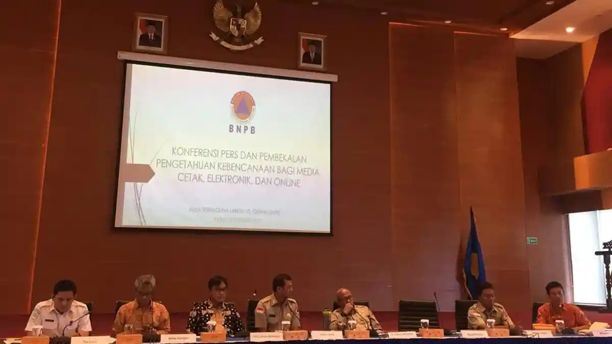 BNPB Adakan Kelas Pembekalan Bencana untuk Awak Media