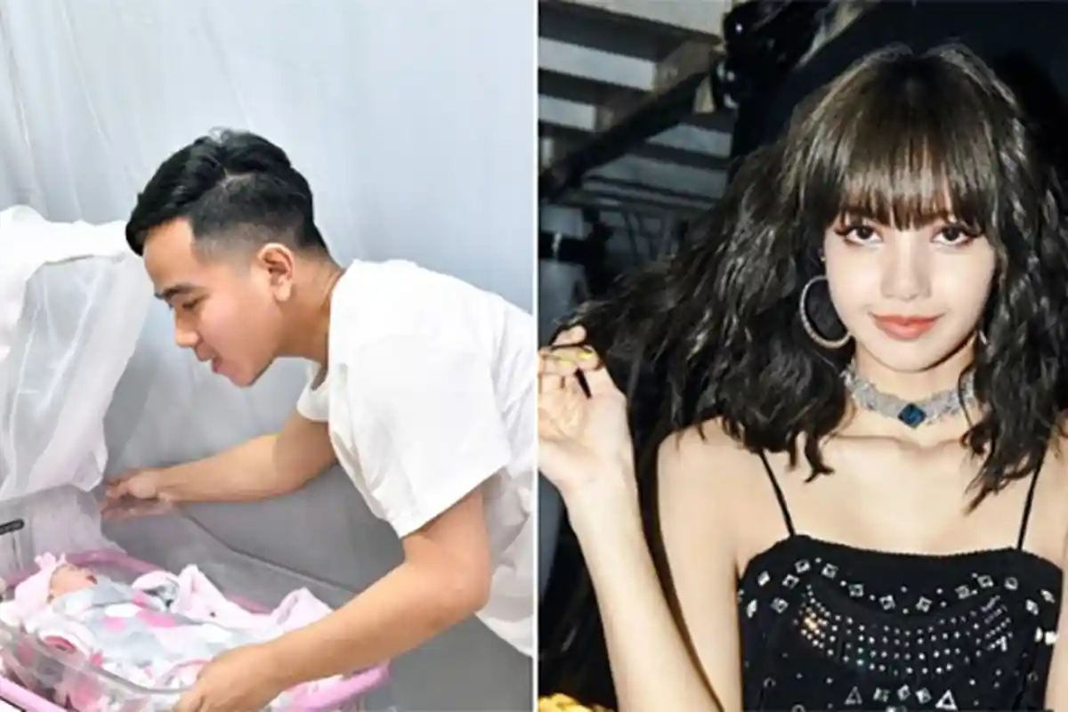 Ternyata Inisial La Lembah Manah Cucu Jokowi  Sama dengan Lisa Blackpink, Ini Respon Gibran,Blinks?