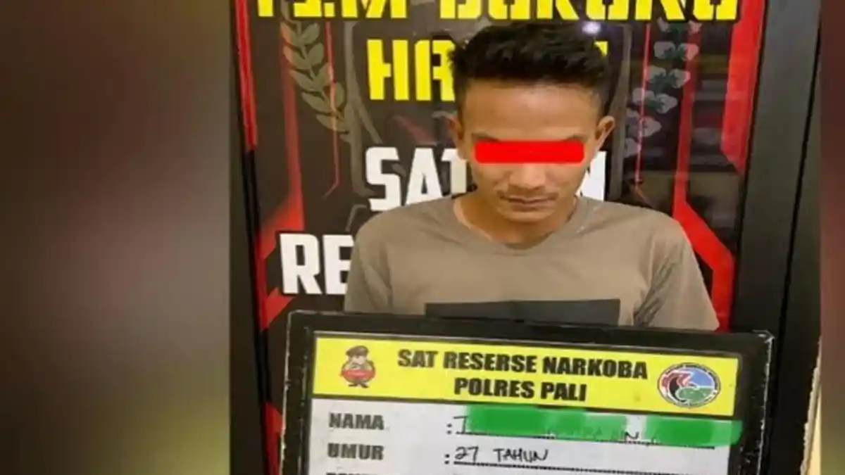 Sempat Coba Kabur, Pemuda Bawa Paket Sabu di Perbatasan Muara Enim-PALI Ditangkap Polisi
