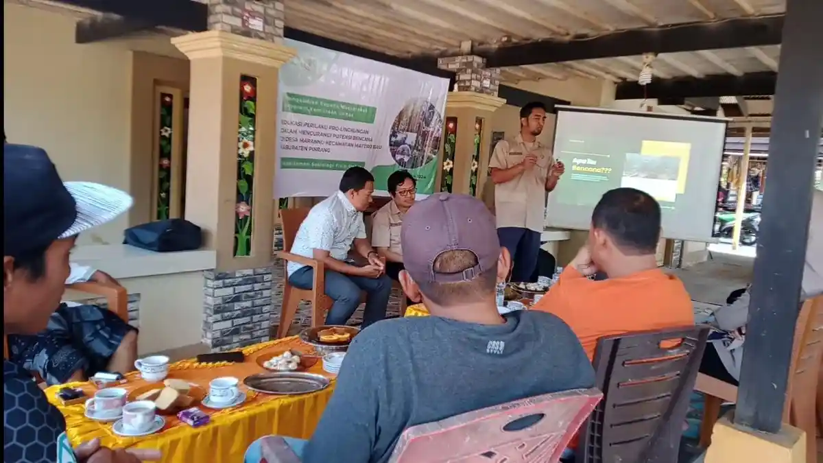 Dr Sawedi Muhammad Pimpin Kegiatan Pengabdian Masyarakat LPPM Unhas di Rumah Warga Pinrang