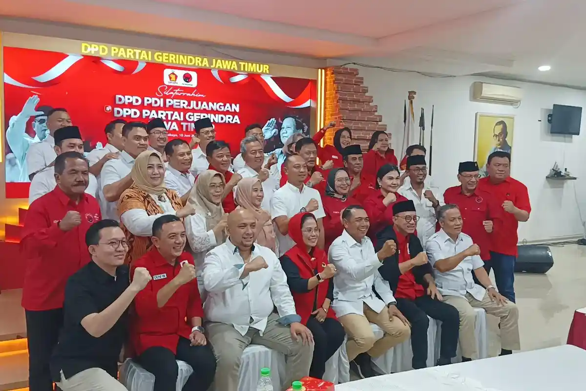 Daftar 16 Daerah se-Jatim yang Jadi Fokus PDIP Bersama Gerindra di Pilkada Serentak 2024