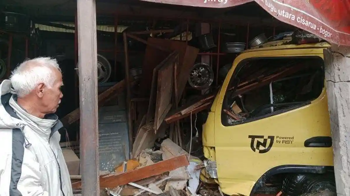 Penyebab Kecelakaan Tabrakan Beruntun di Puncak Bogor, Dugaan Sementara Diungkap Polisi
