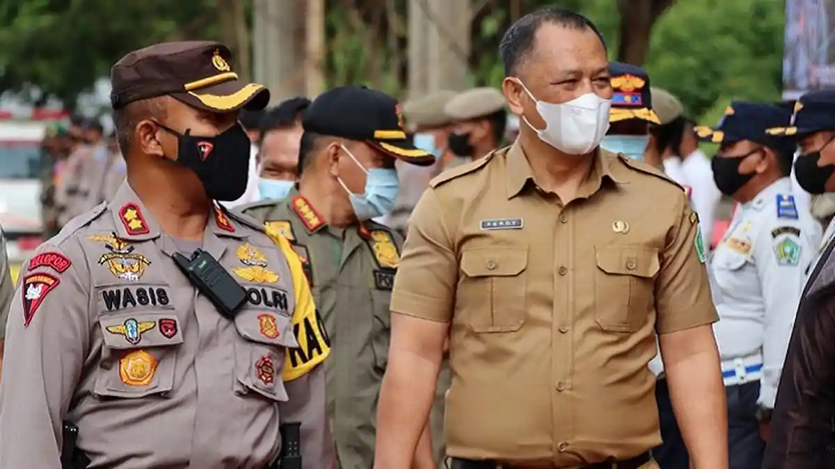 Polres Konawe Gelar Apel Pasukan, Operasi Zebra Anoa 2021 Dilaksanakan 15 - 28 November