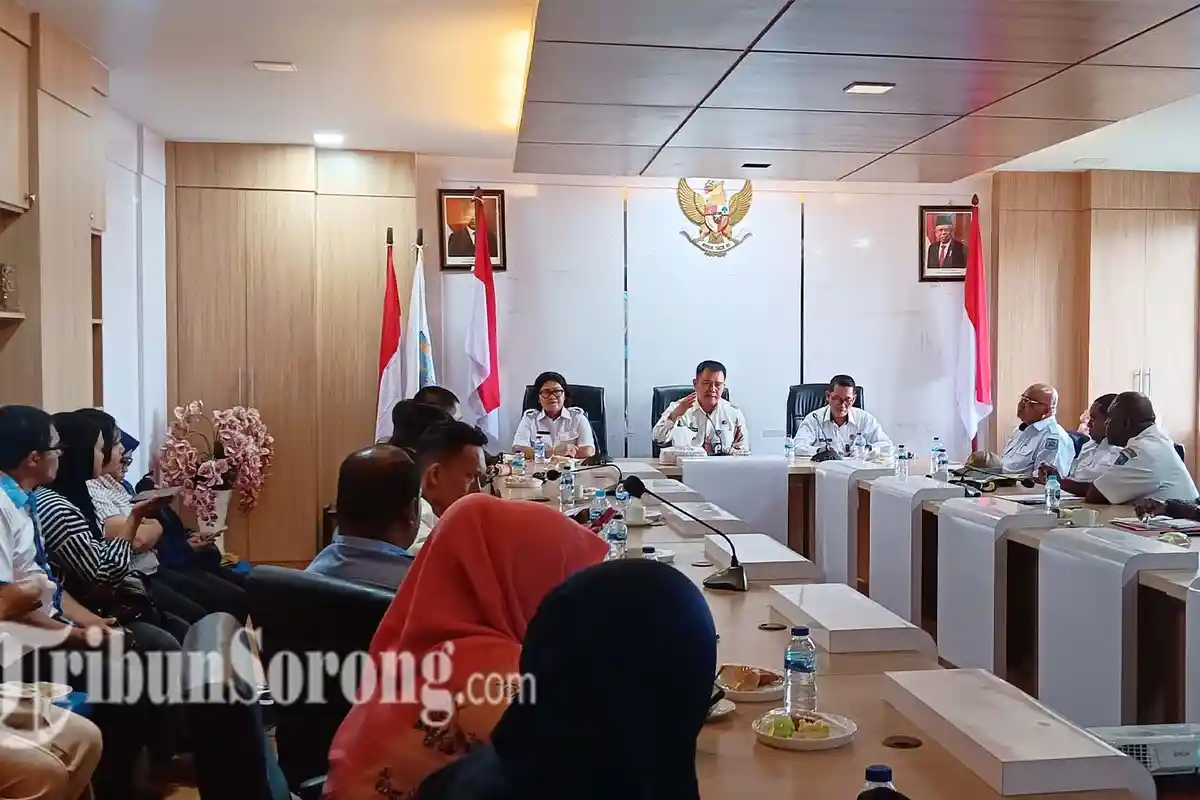 Coffee Morning Bersama Awak Media, Pj Wali Kota Sorong Paparkan Program Strategis, Ajak Kolaborasi